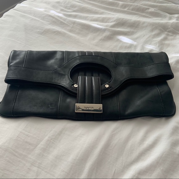 L.A.M.B by Gwen Stefanie Leather Clutch - Picture 2 of 10